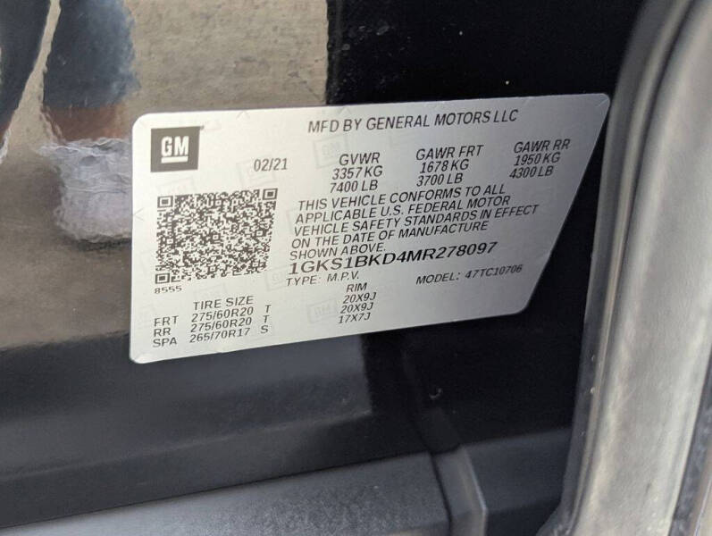 2021 GMC Yukon SLT