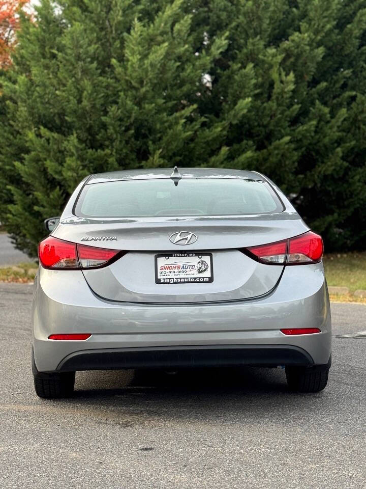 2015 Hyundai ELANTRA for sale at Singh's Auto Sales in Jessup, MD