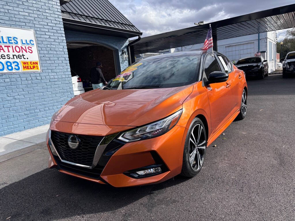 2021 Nissan Sentra for sale at Michael Johnson @ Allens Auto Sales Hopkinsville in Hopkinsville, KY