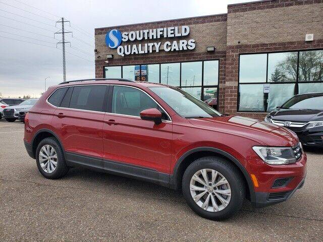 2019 Volkswagen Tiguan for sale at SOUTHFIELD QUALITY CARS in Detroit MI