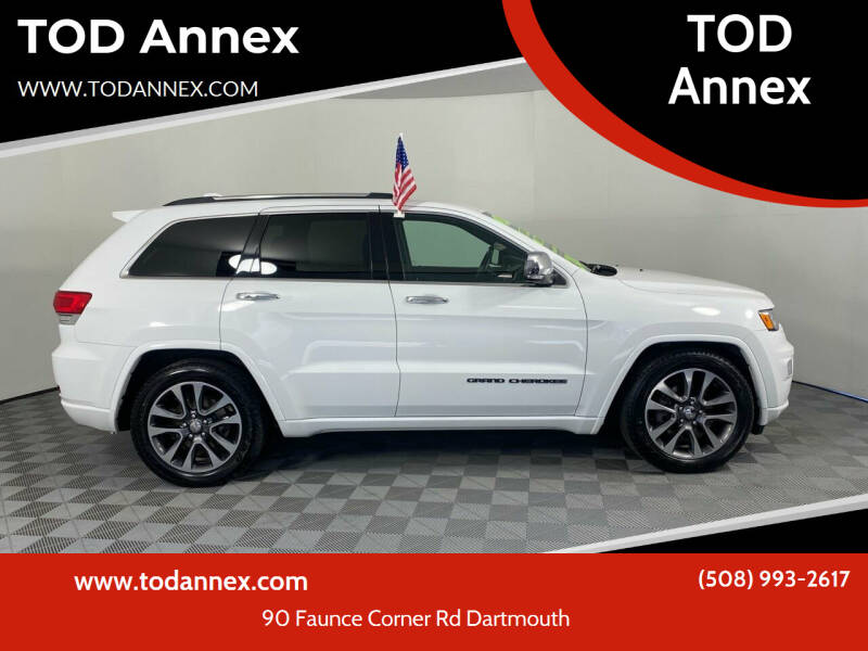 2017 Jeep Grand Cherokee for sale at TOD Annex in North Dartmouth MA