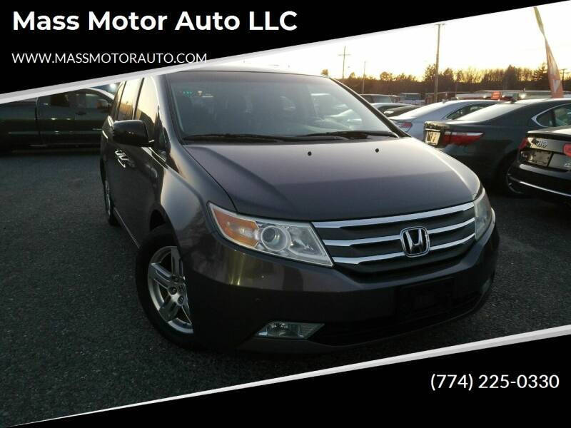 2012 Honda Odyssey for sale at Mass Motor Auto LLC in Millbury MA