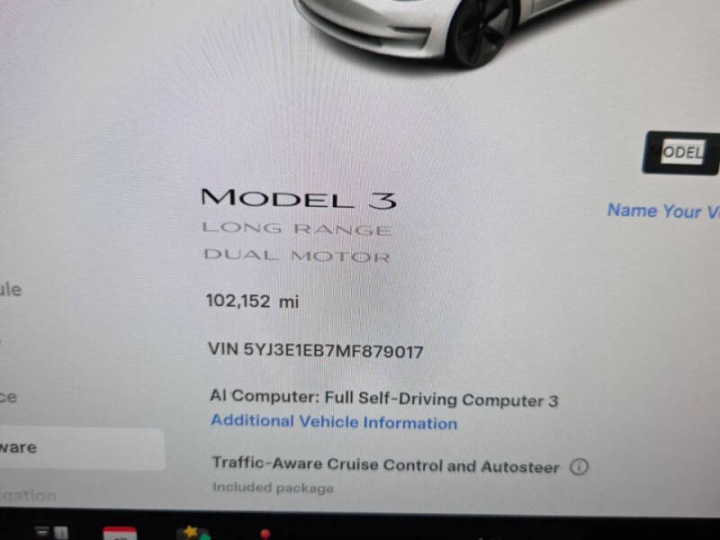 2021 Tesla Model 3 Long Range