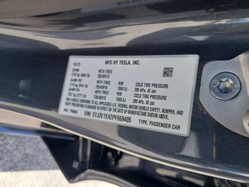 2023 Tesla Model 3