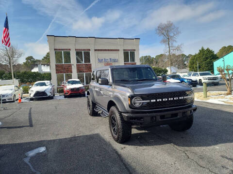 2023 Ford Bronco for sale at Best Buy Wheels in Virginia Beach VA