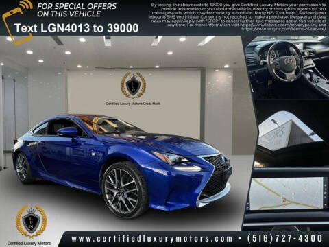 2018 Lexus RC 300 for sale at Certified Luxury Motors in Great Neck NY