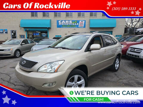 2005 Lexus RX 330 for sale at Cars Of Rockville in Rockville MD