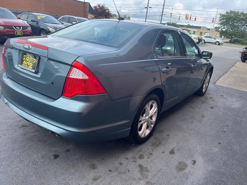 2012 Ford Fusion for sale at ENZO AUTO in Parma, OH