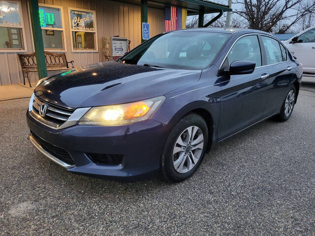 2015 Honda Accord for sale at Clarks Auto Sales Inc in Lakeview, MI