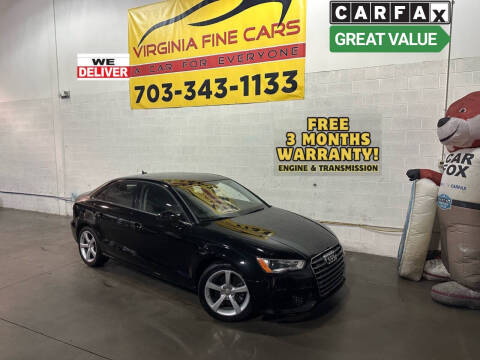 2015 Audi A3 for sale at Virginia Fine Cars in Chantilly VA