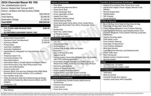 2024 Chevrolet Blazer RS