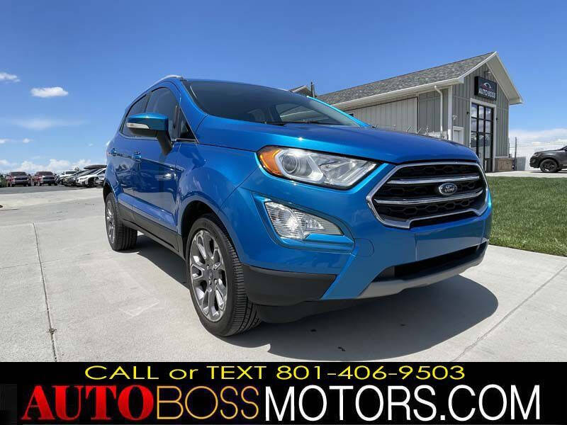 2019 Ford EcoSport for sale at Auto Boss in Woods Cross UT