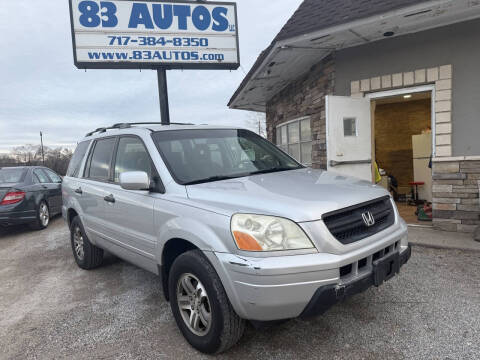 2004 Honda Pilot for sale at 83 Autos LLC in York PA