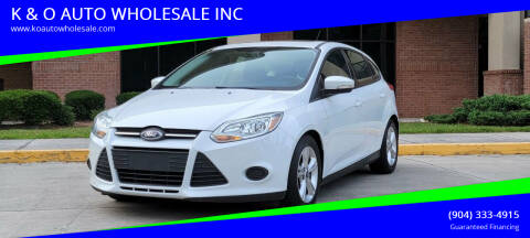 2014 Ford Focus for sale at K & O AUTO WHOLESALE INC in Jacksonville FL