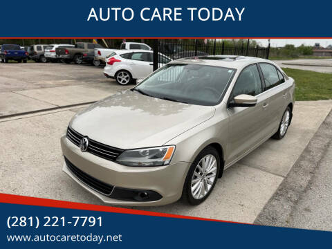 2013 Volkswagen Jetta for sale at AUTO CARE TODAY in Spring TX