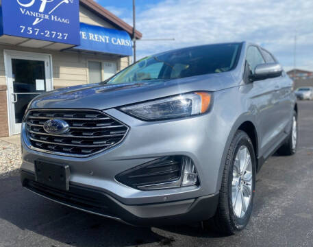 2022 Ford Edge for sale at VanderHaag Car Sales LLC in Scottville MI