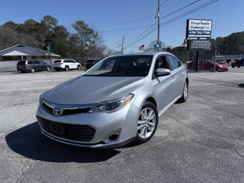 2013 Toyota Avalon for sale at Trust Motor Company in Stockbridge GA