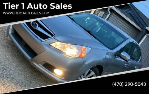 2011 Subaru Legacy for sale at Tier 1 Auto Sales in Gainesville GA
