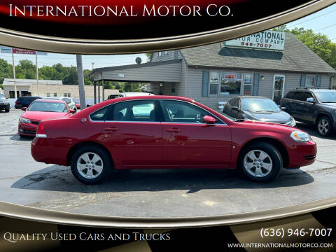 2008 Chevrolet Impala for sale at International Motor Co. in Saint Charles MO