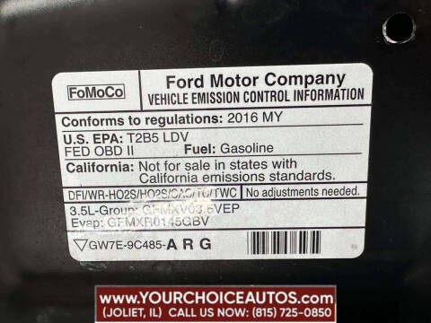 2016 Ford Explorer Platinum