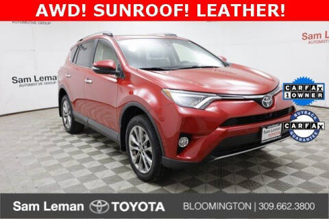 2017 Toyota RAV4 for sale at Sam Leman Mazda in Bloomington IL