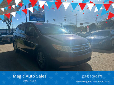 2013 Honda Odyssey for sale at Magic Auto Sales - Cash Cars in Dallas TX