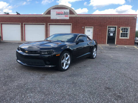 2015 Chevrolet Camaro for sale at Family Auto Finance OKC LLC in Oklahoma City OK