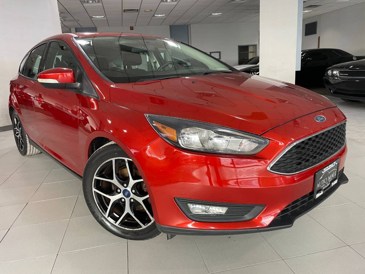 Red 2018 Ford Focus SEL SEL 4dr Hatchback 1