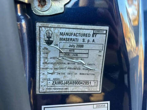 2009 Maserati GranTurismo