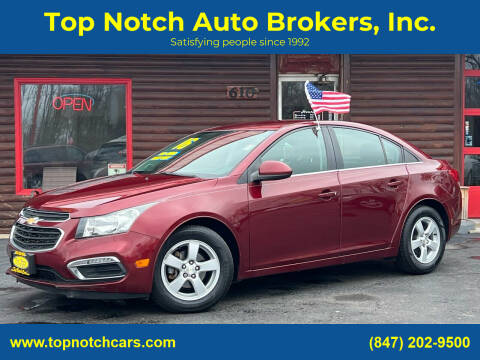 2016 Chevrolet Cruze Limited for sale at Top Notch Auto Brokers, Inc. in McHenry IL