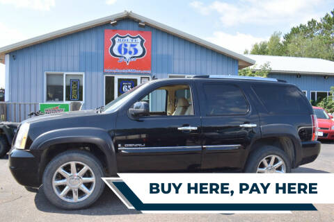 2007 GMC Yukon for sale at Route 65 Sales in Mora MN