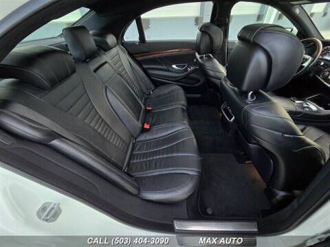 2016 Mercedes-Benz S-Class S 550