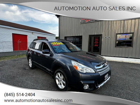 2013 Subaru Outback for sale at Automotion Auto Sales Inc in Kingston NY