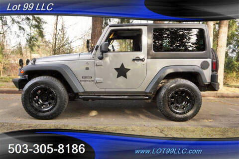 2014 Jeep Wrangler for sale at LOT 99 LLC in Milwaukie OR