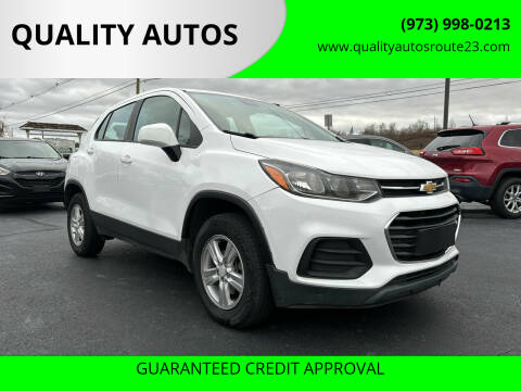 2017 Chevrolet Trax for sale at QUALITY AUTOS in Hamburg NJ