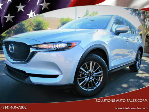 2018 Mazda CX-5 for sale at Solutions Auto Sales Corp. in Orange CA