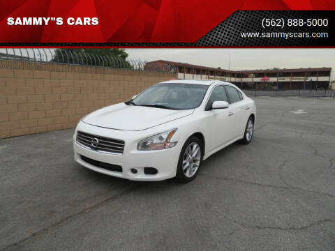 2009 Nissan Maxima for sale at SAMMY"S CARS in Bellflower CA