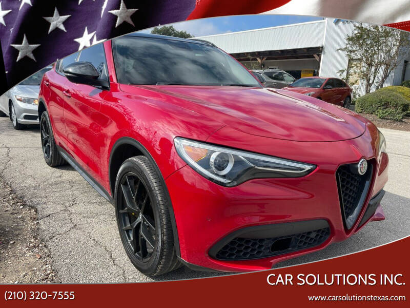 2019 Alfa Romeo Stelvio for sale at Car Solutions Inc. in San Antonio TX