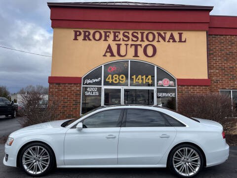 2017 Audi A8 L for sale at Professional Auto Sales & Service in Fort Wayne IN