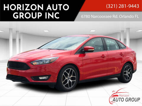 2017 Ford Focus for sale at HORIZON AUTO GROUP INC in Orlando FL