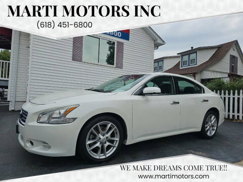 2013 Nissan Maxima for sale at Marti Motors Inc in Madison IL