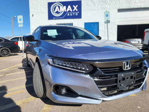 2021 Honda Accord for sale at AMAX Auto LLC in El Paso TX