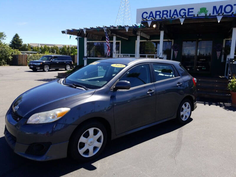 2009 Toyota Matrix for sale at Carriage Motors Car & Truck in Santa Rosa CA