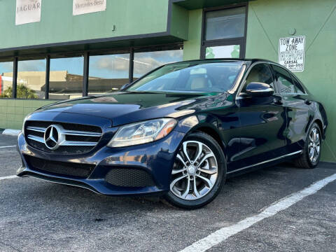 2015 Mercedes-Benz C-Class for sale at KARZILLA MOTORS in Oakland Park FL
