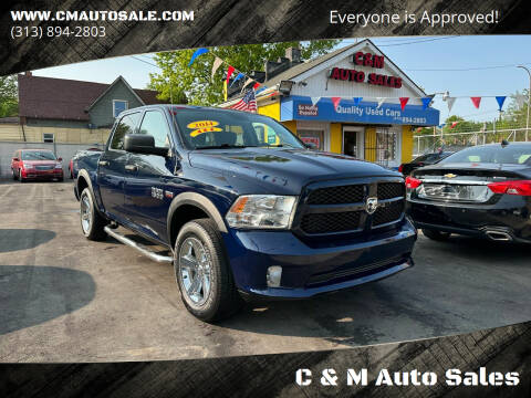 2014 RAM 1500 for sale at C & M Auto Sales in Detroit MI