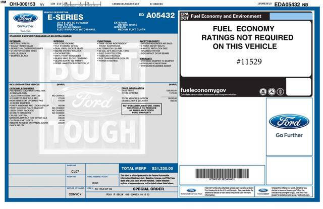 2014 Ford E-Series