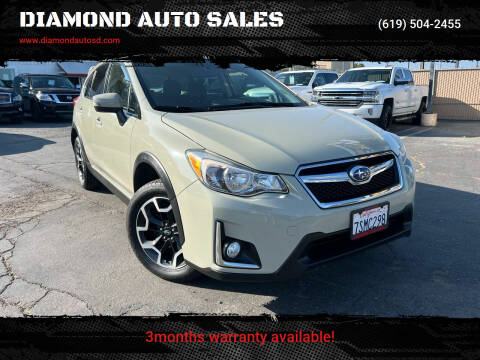 2016 Subaru Crosstrek for sale at DIAMOND AUTO SALES in El Cajon CA