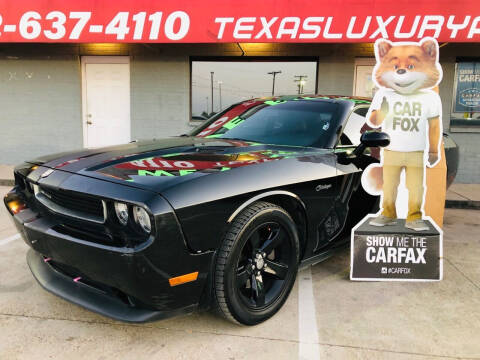 2013 Dodge Challenger for sale at Texas Luxury Auto in Cedar Hill TX