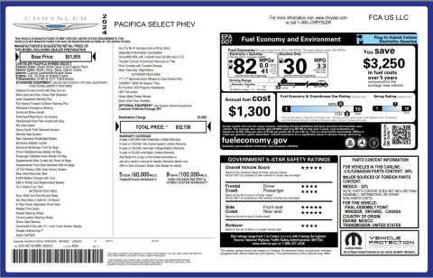 2024 Chrysler Pacifica Plug-In Hybrid Select