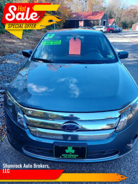 2012 Ford Fusion for sale at Shamrock Auto Brokers, LLC in Belmont NH